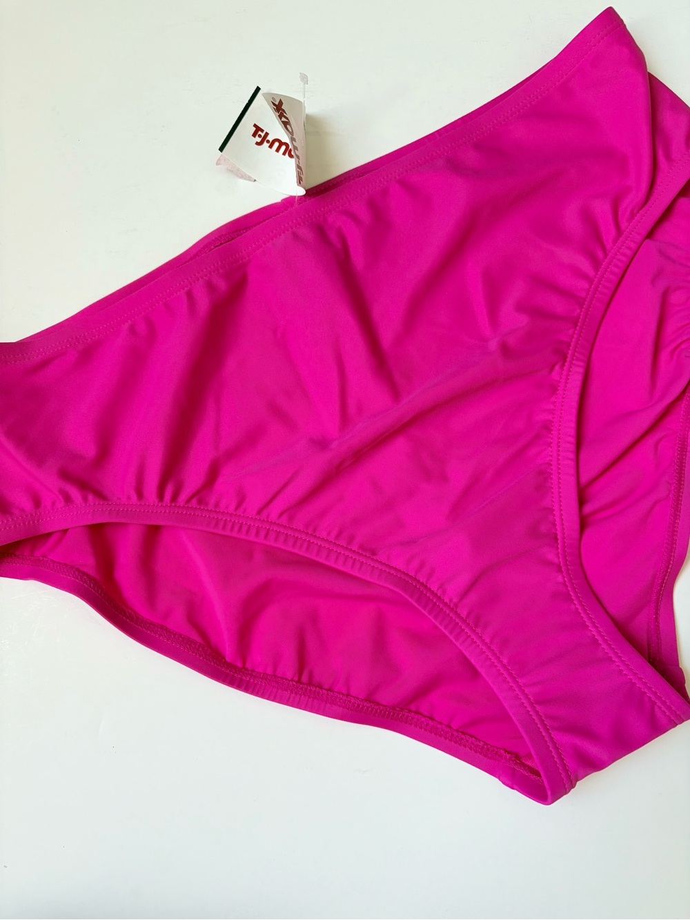 Ellen Tracy Bright Pink Bikini Bottom 14